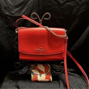 Kate Spade Cherry Red Crossbody Bag